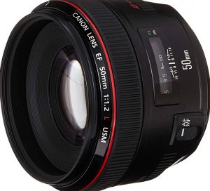 Canon EF 50mm f/1.2L USM lens
