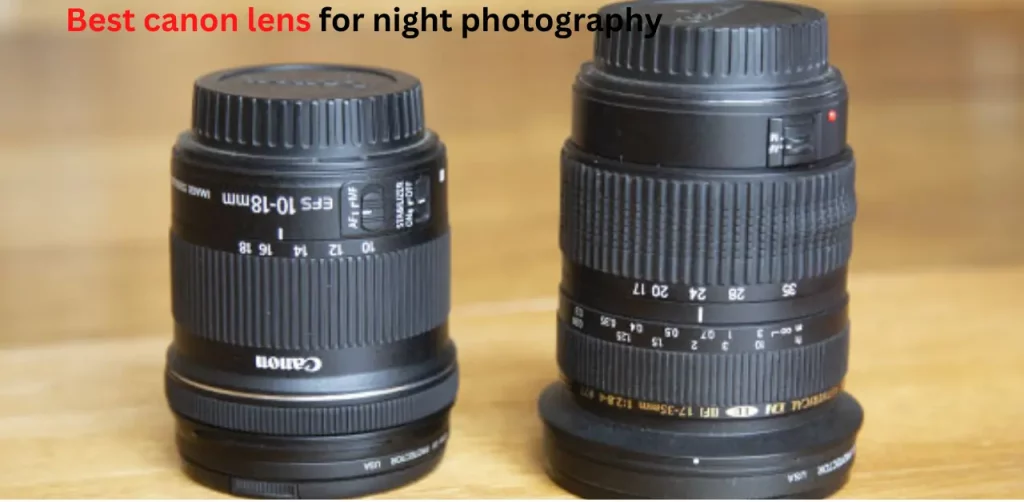 Best canon lens for night photography