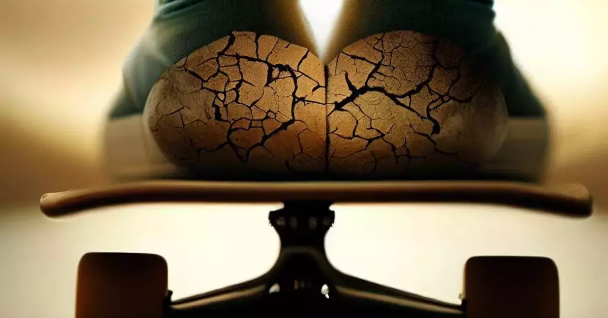 Skateboard Pressure Cracks